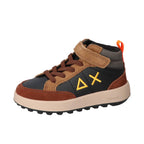 Sneakers Velcro, Cognac