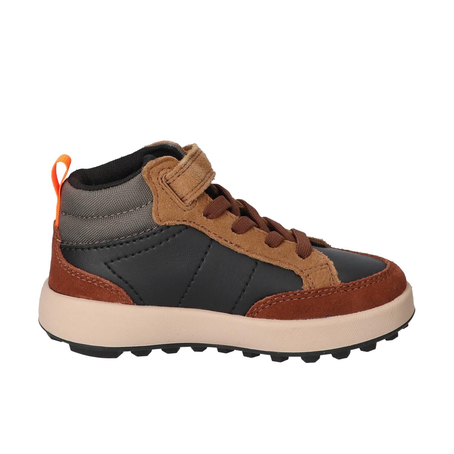 Sneakers Velcro, Cognac