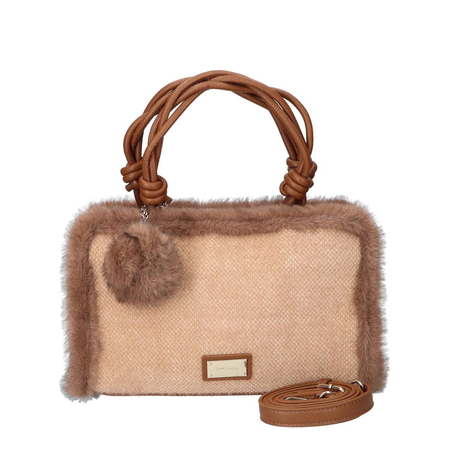 Schoudertassen, Taupe