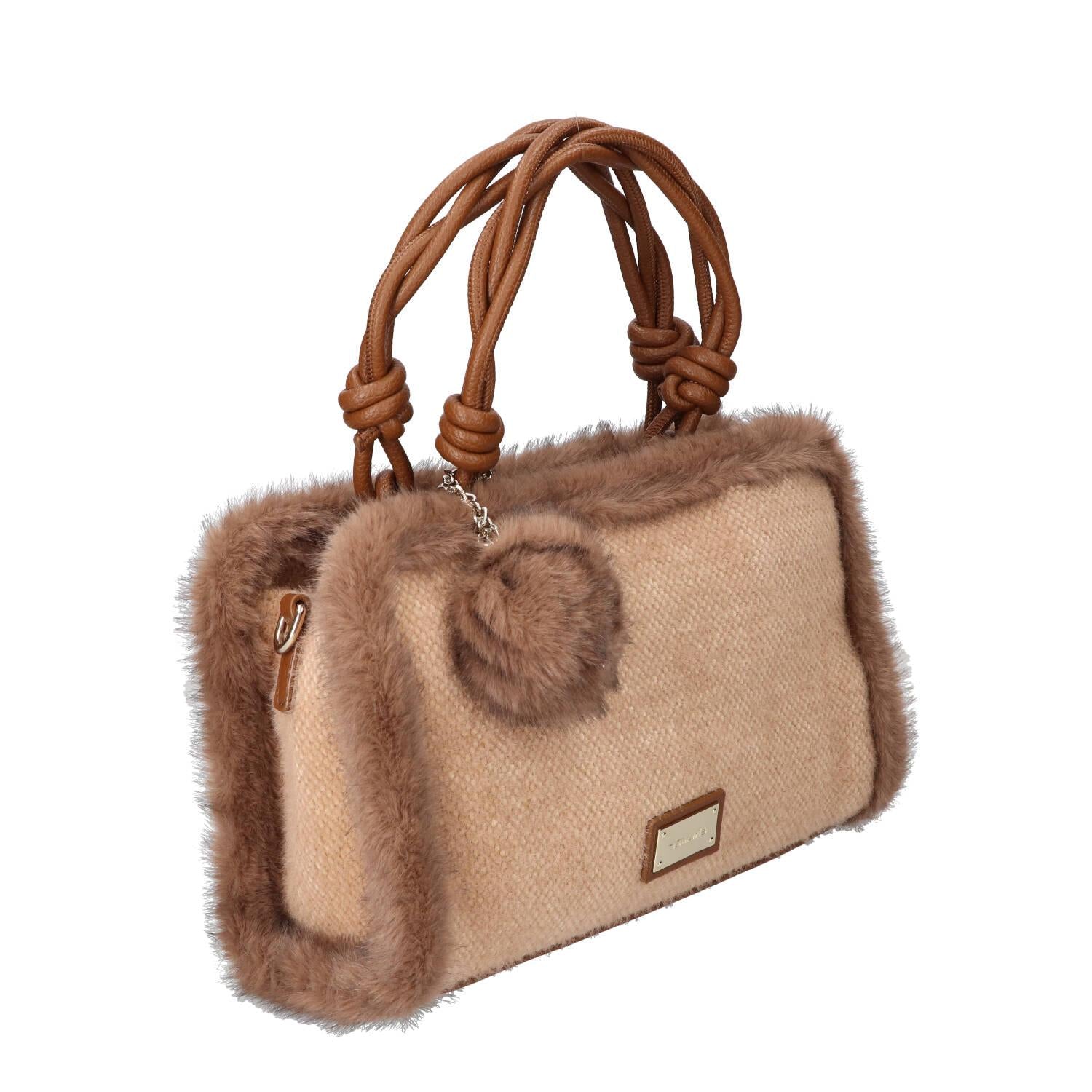 Schoudertassen, Taupe