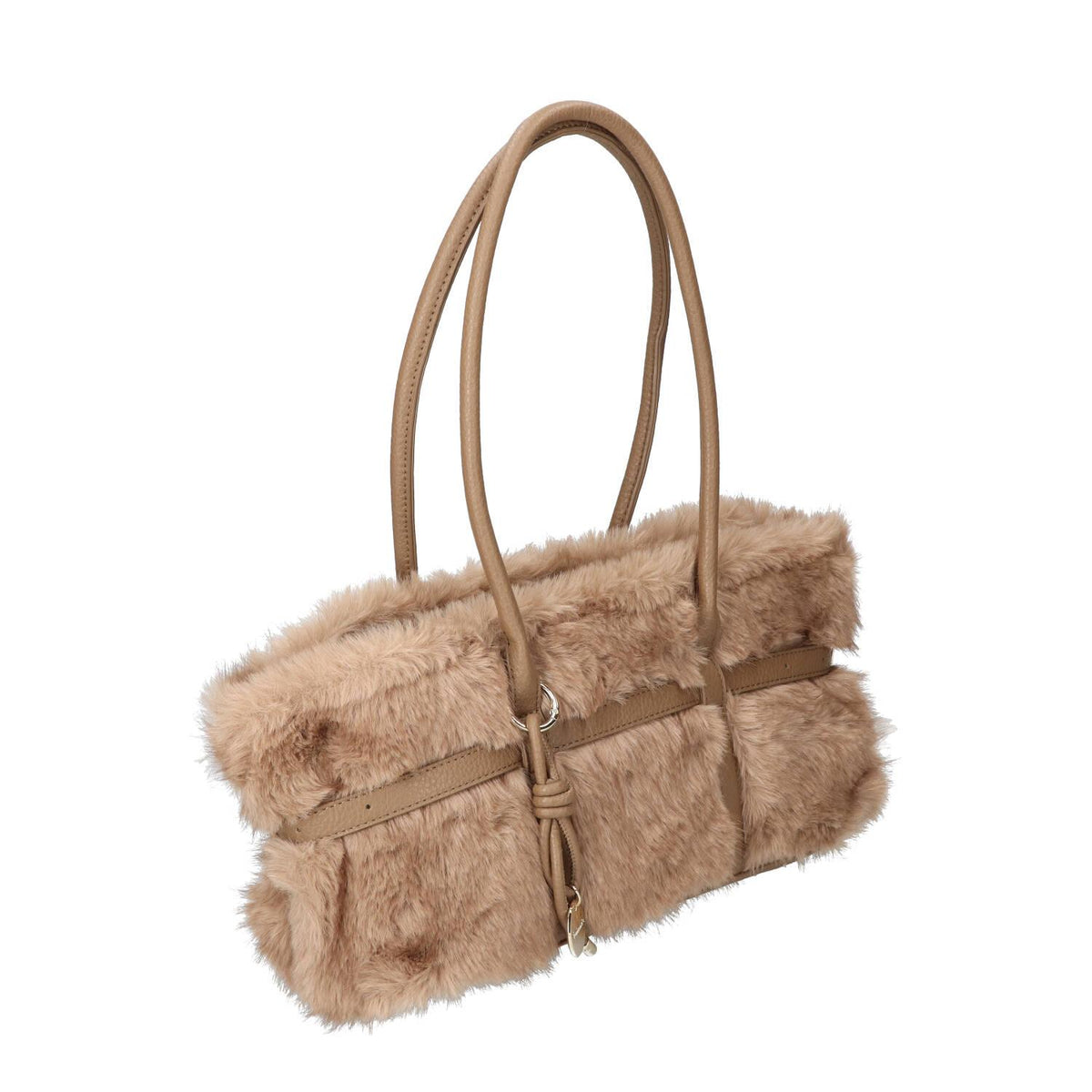 Schoudertassen, Taupe