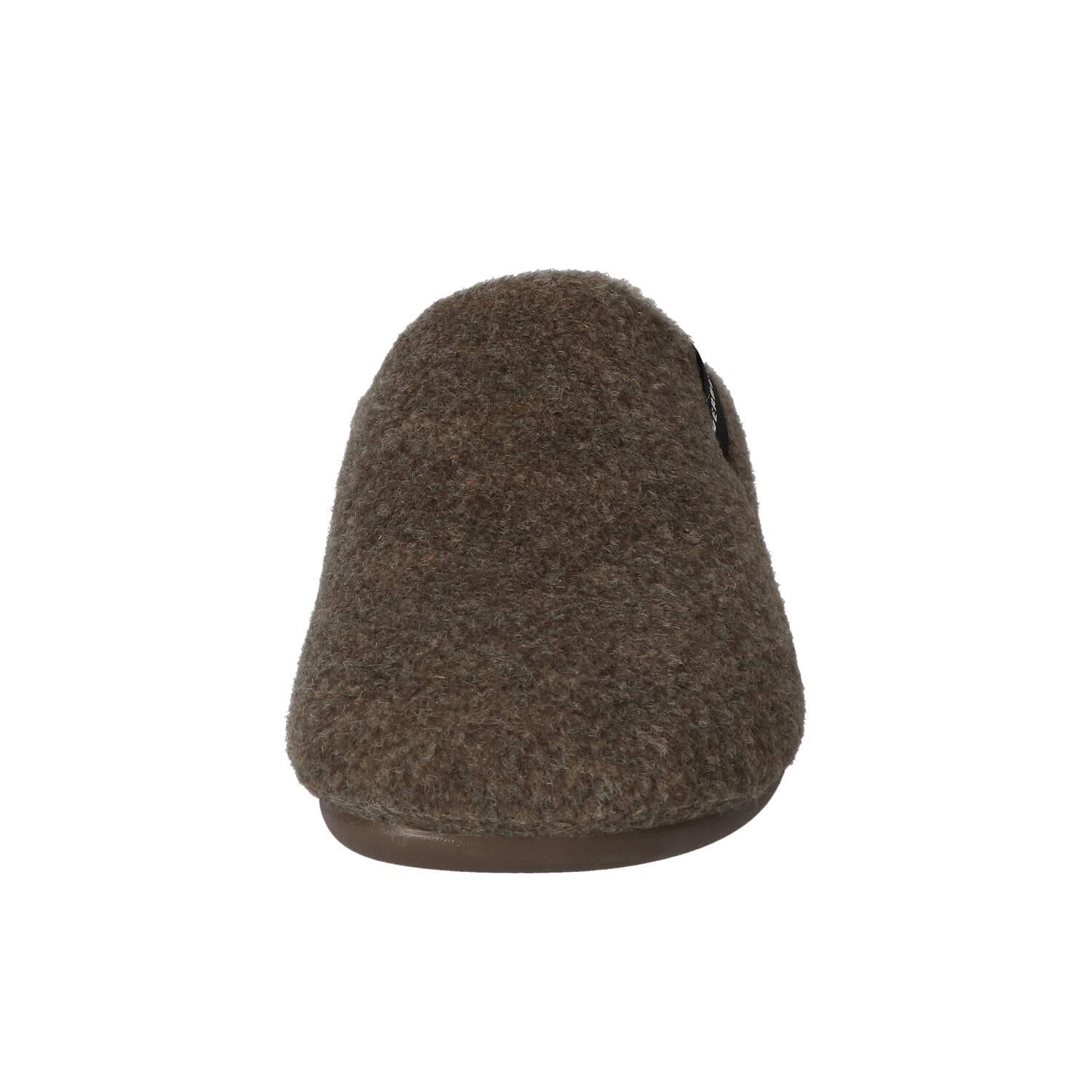 Pantoffels, Donkerbruin