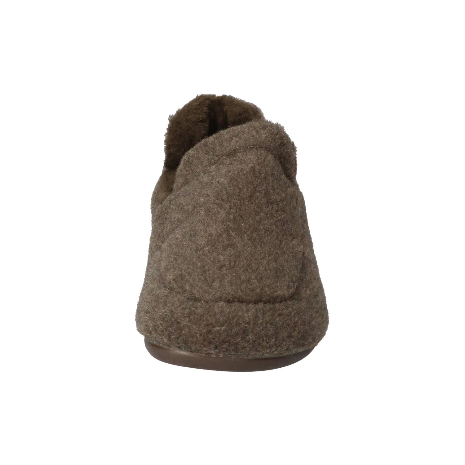 Pantoffels, Donkerbruin