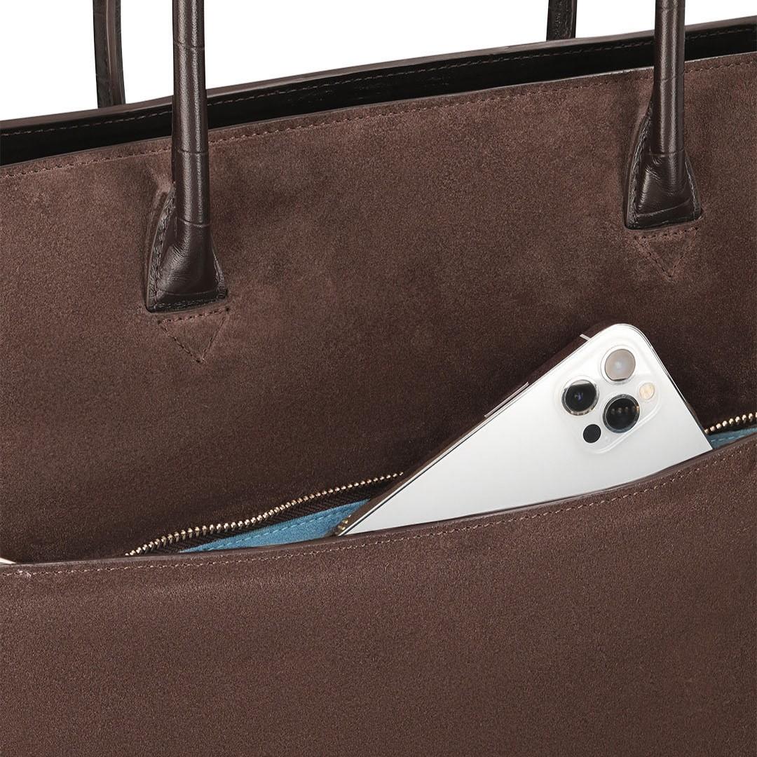 Laptoptassen, Donkerbruin