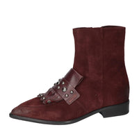 Booties, Bordeaux