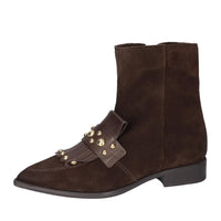 Booties, Donkerbruin