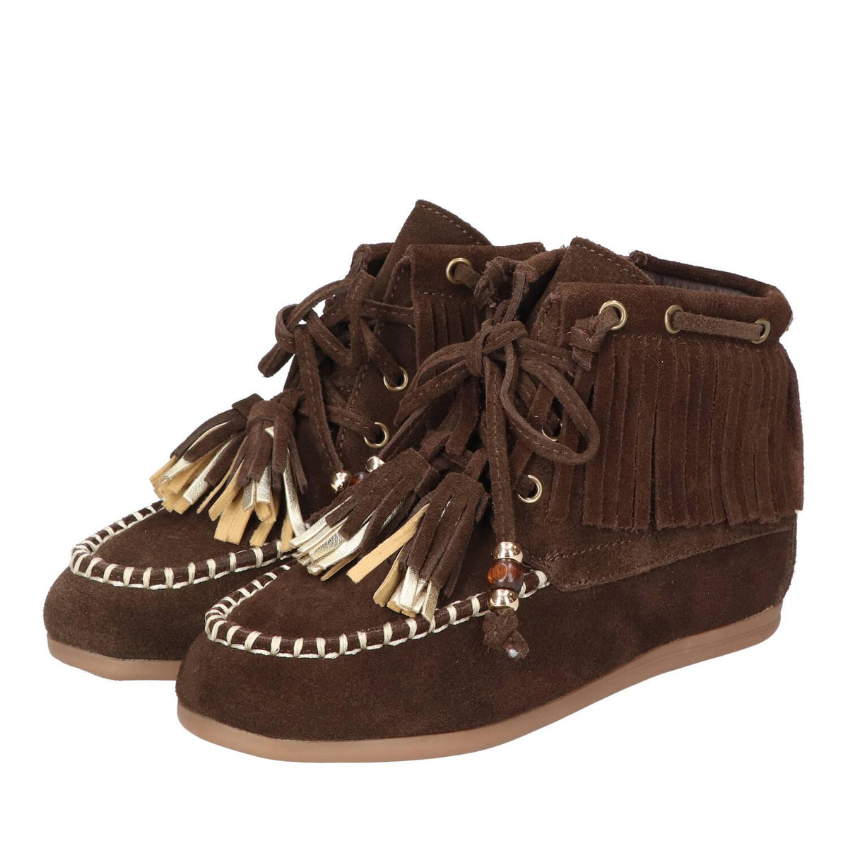 Booties, Donkerbruin