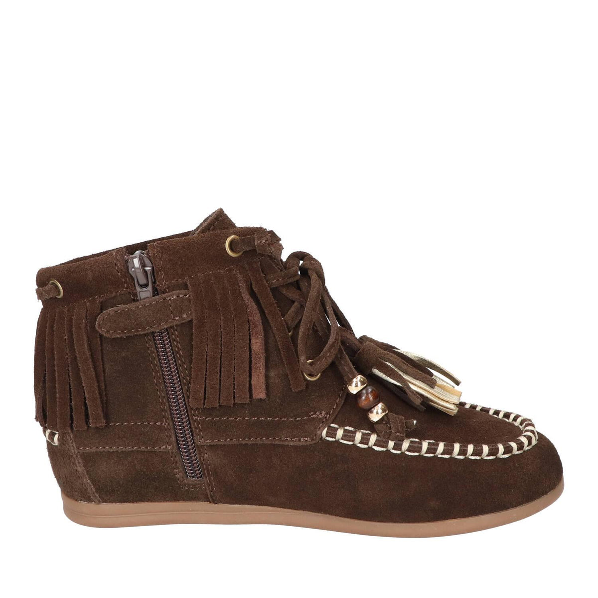 Booties, Donkerbruin