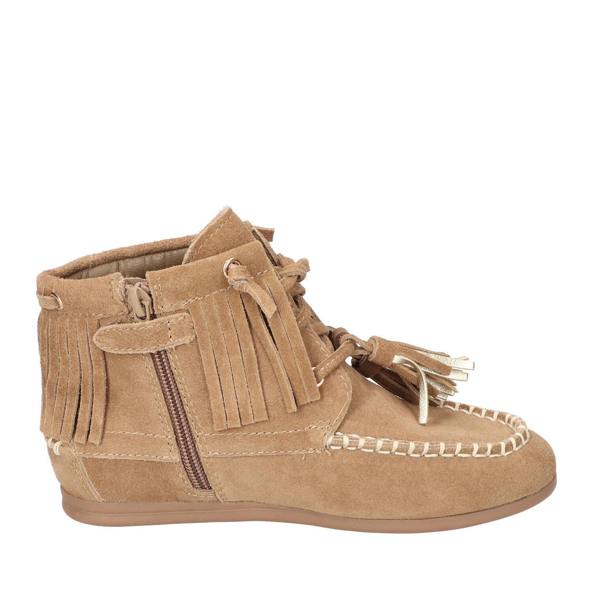 Booties, Cognac
