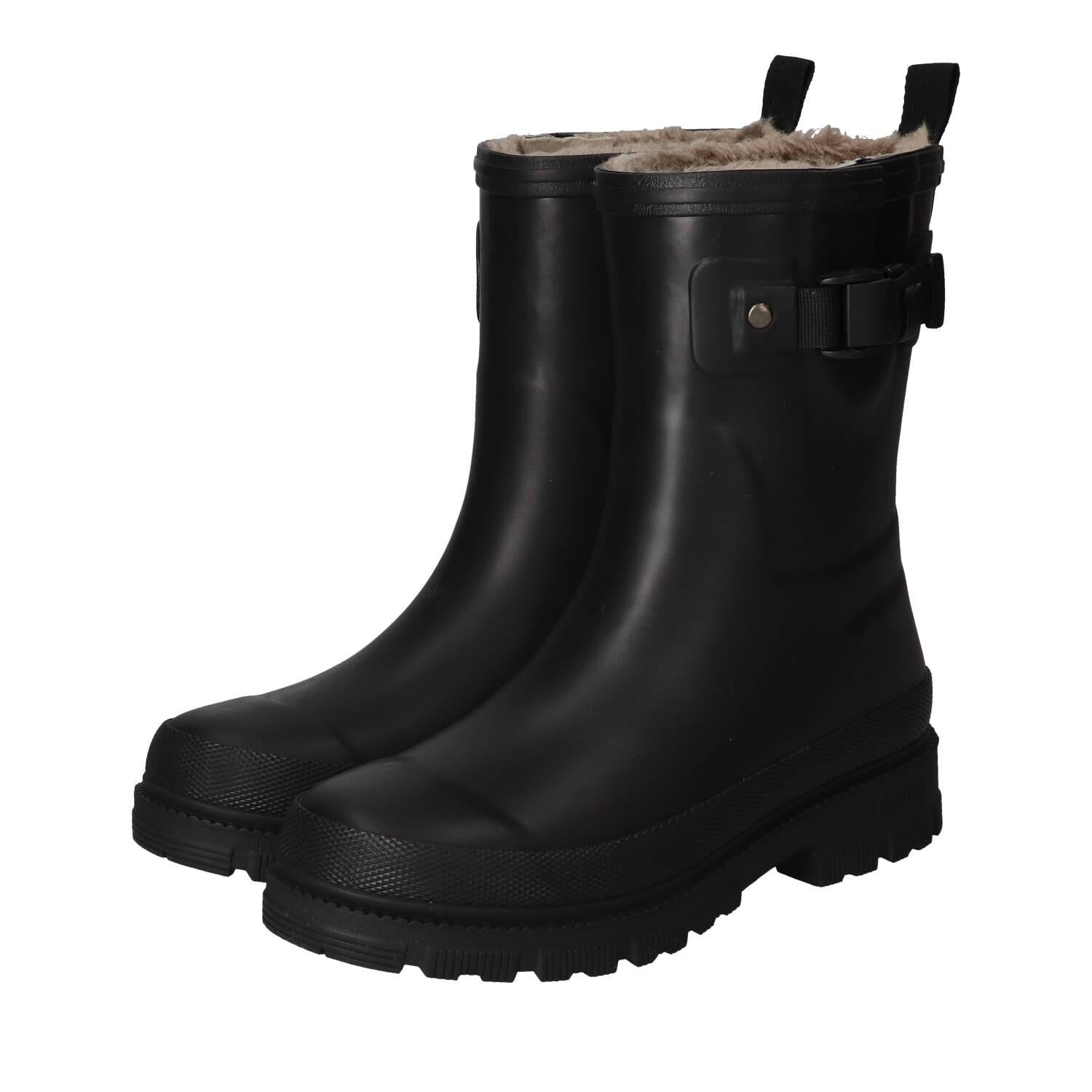 Rubber Laarzen, Zwart