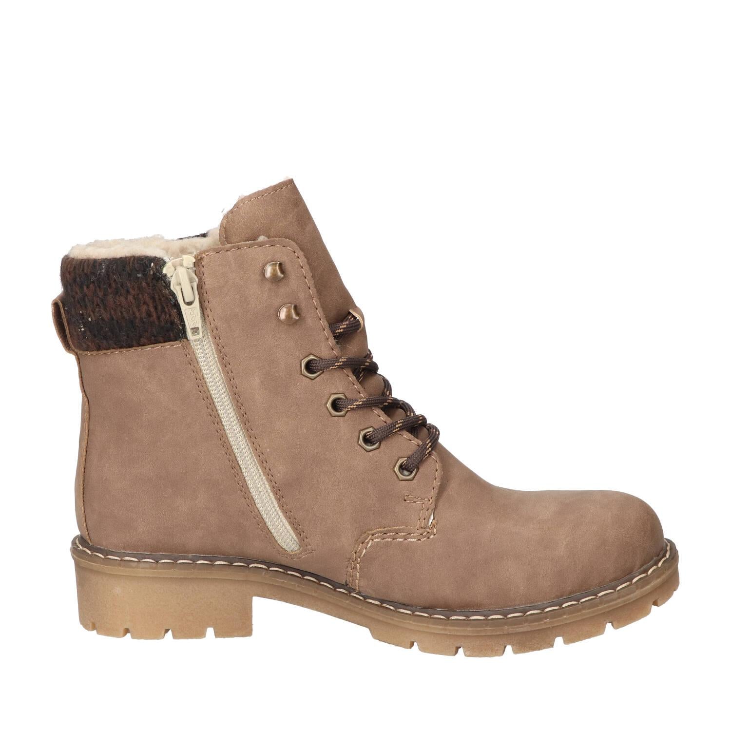 Booties, Taupe