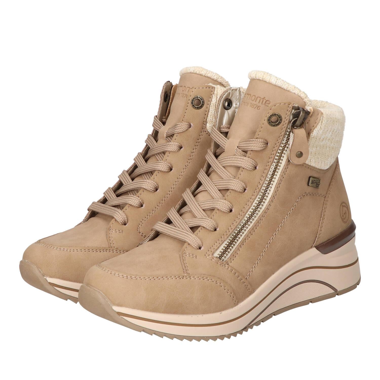 Booties, Lichtbeige