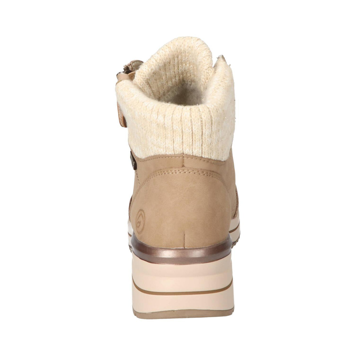 Booties, Lichtbeige