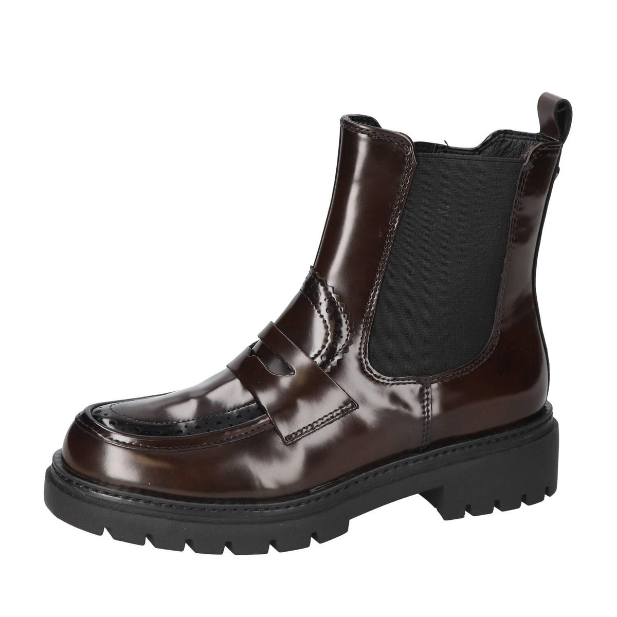 Booties, Donkerbruin