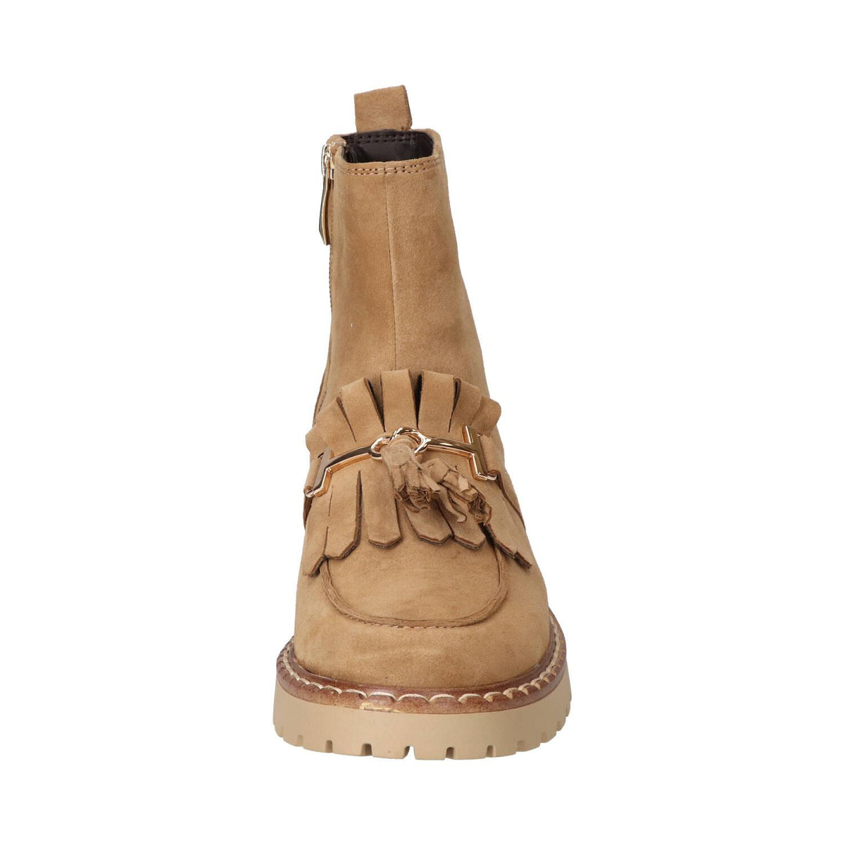 Booties, Cognac