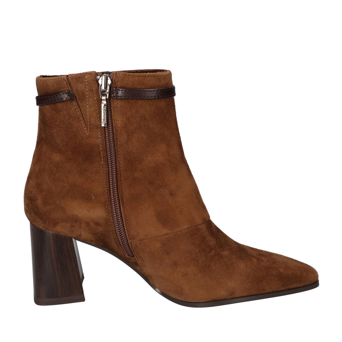 Booties, Cognac