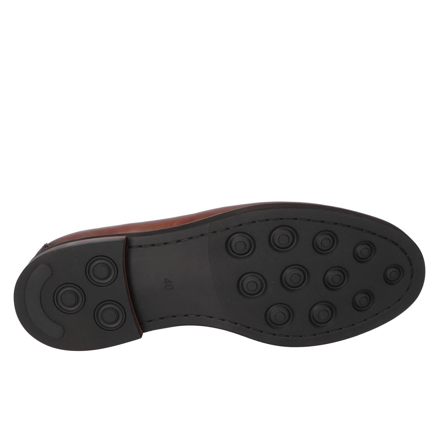 Instapschoenen, Donkerbruin