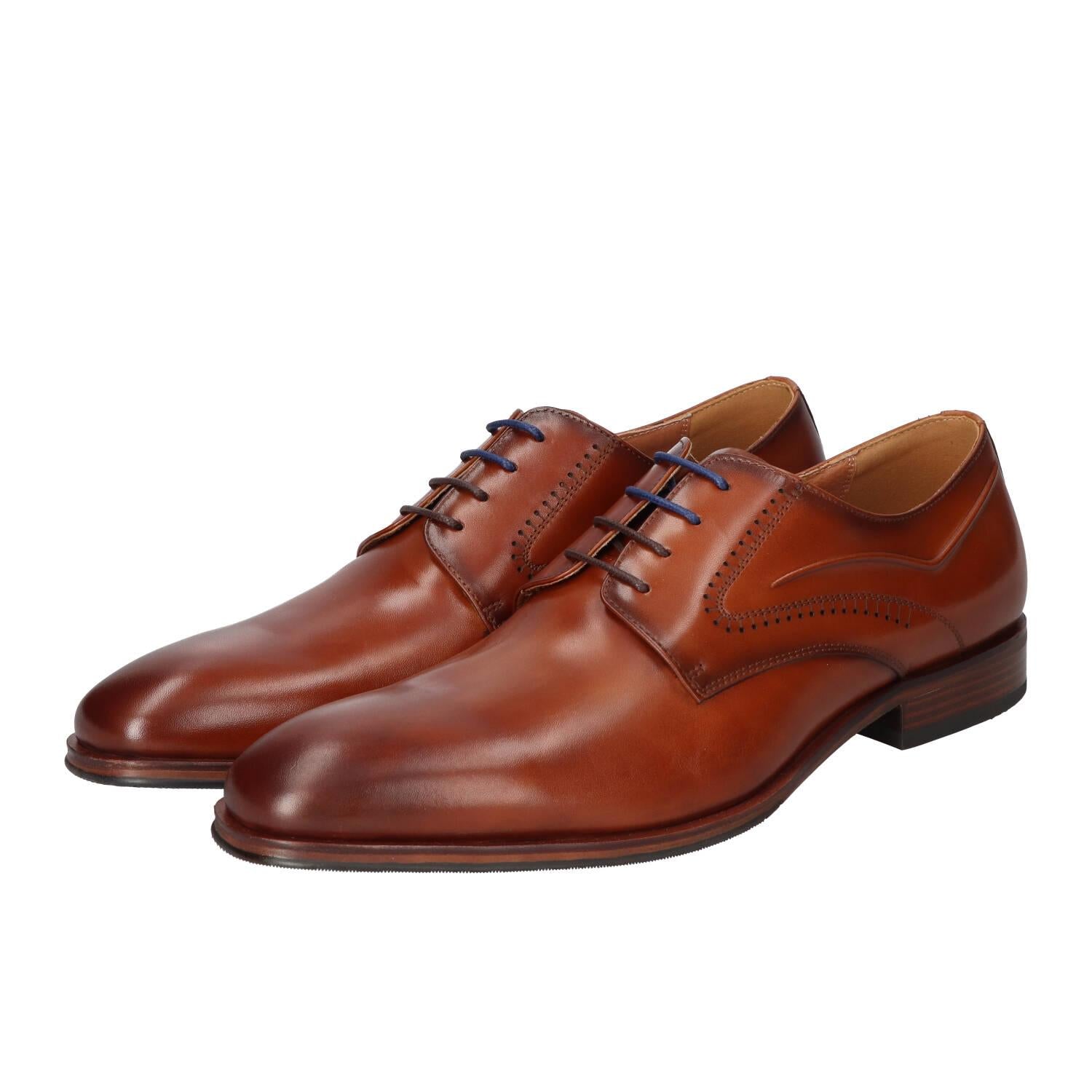 Veterschoenen, Cognac