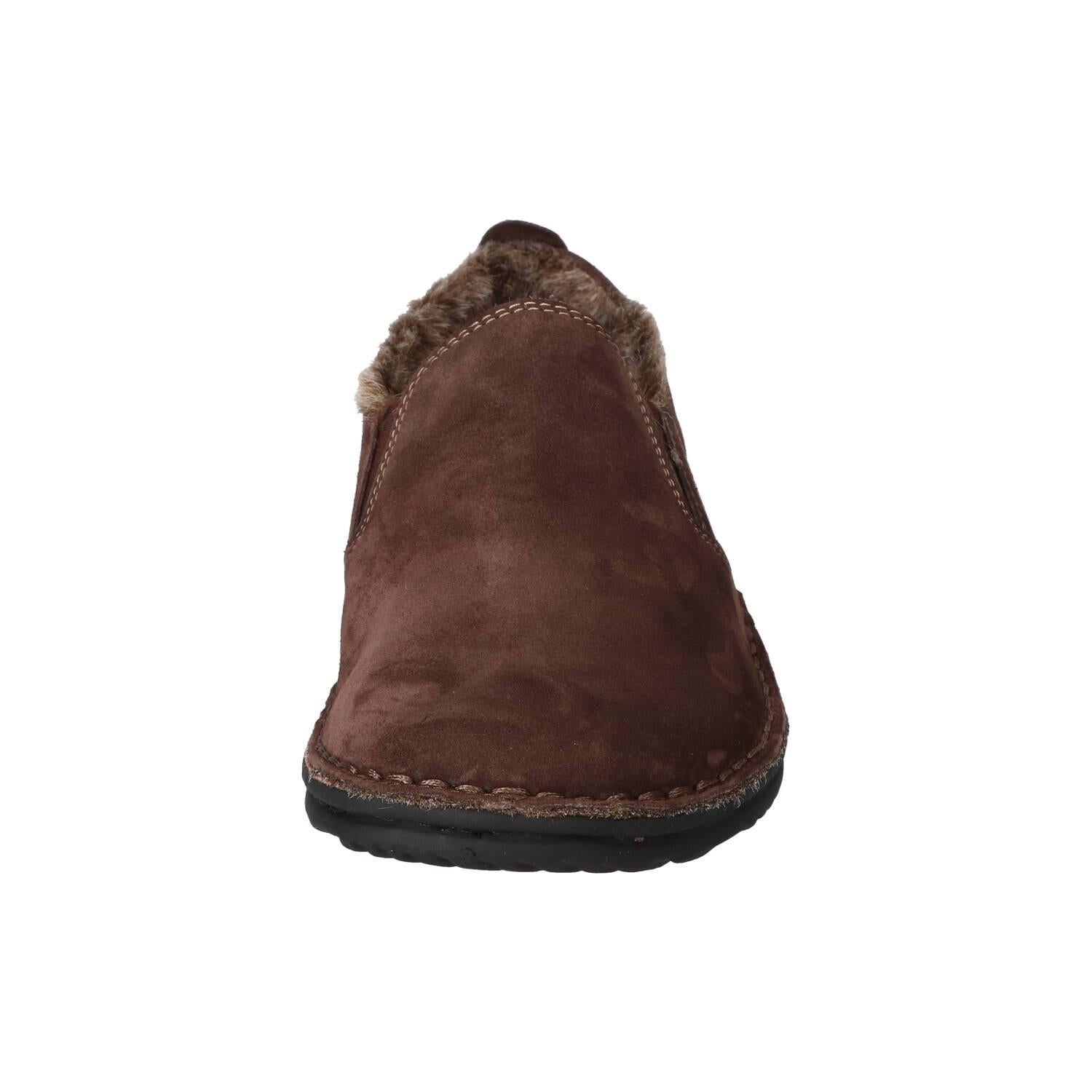 Pantoffels, Donkerbruin