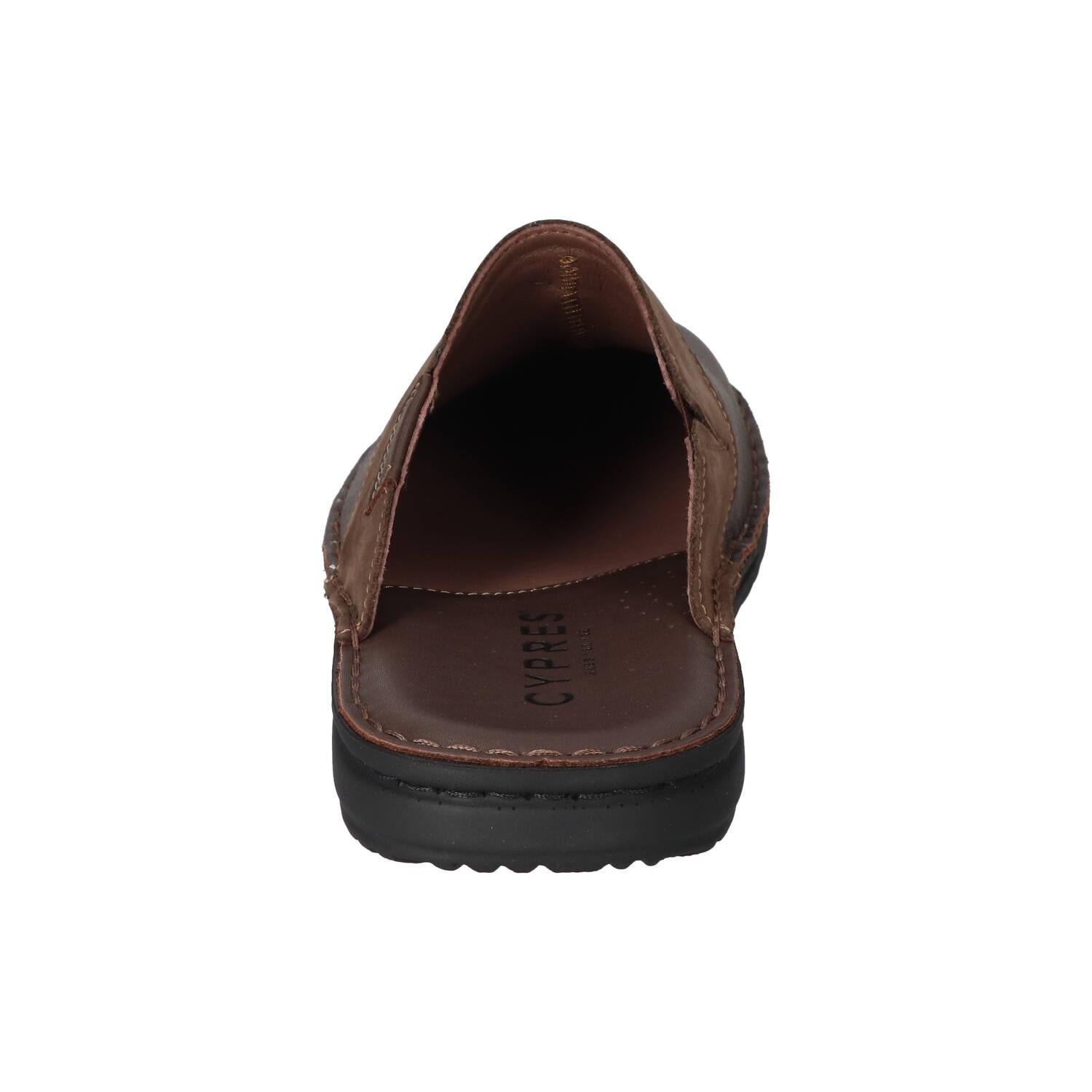 Pantoffels, Donkerbruin