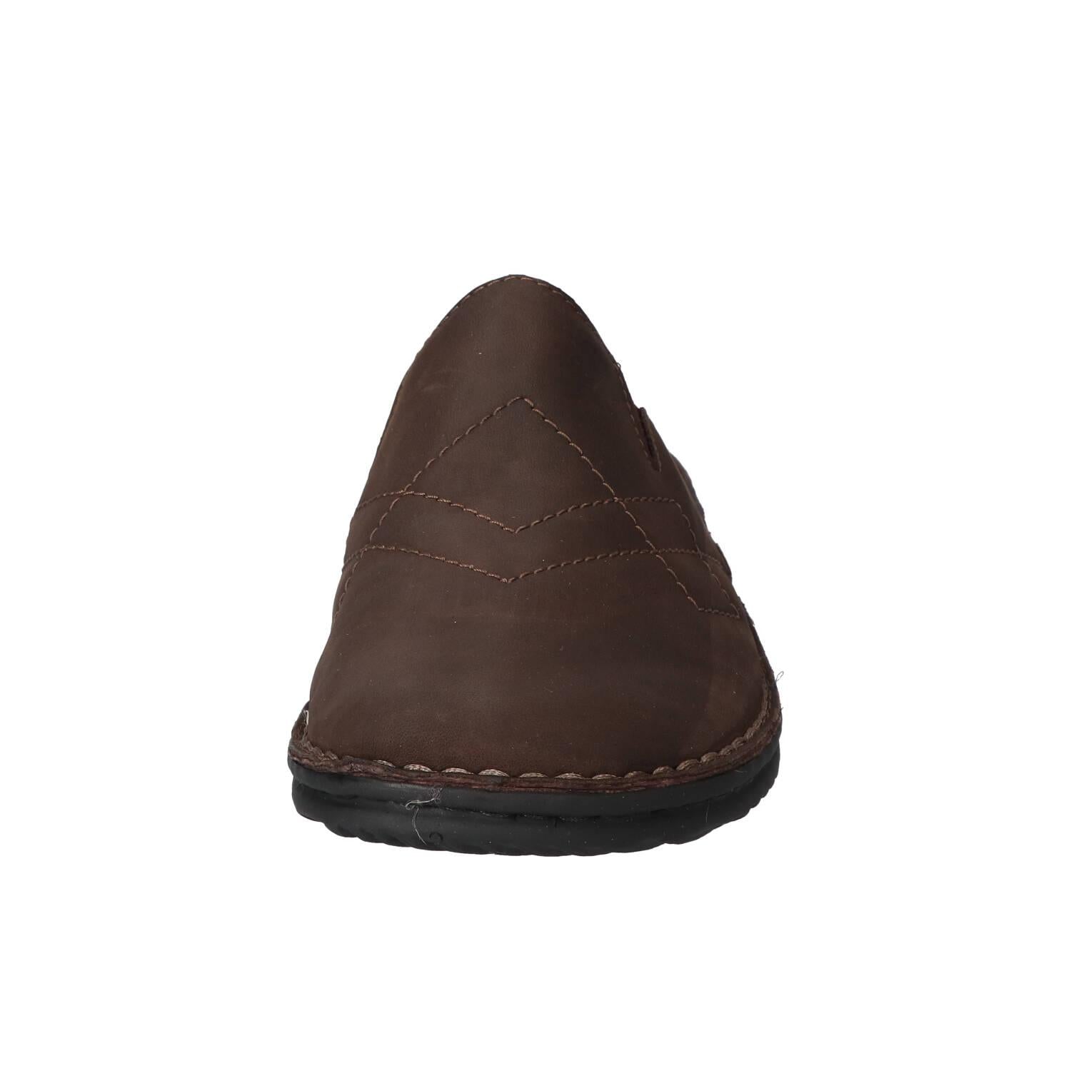 Pantoffels, Donkerbruin