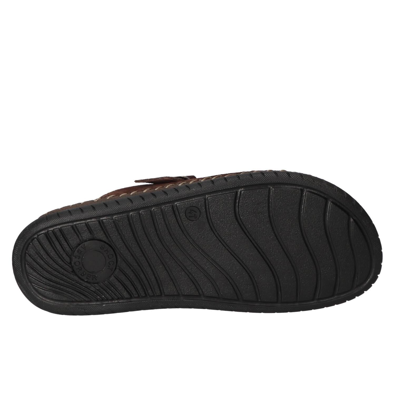 Pantoffels, Donkerbruin
