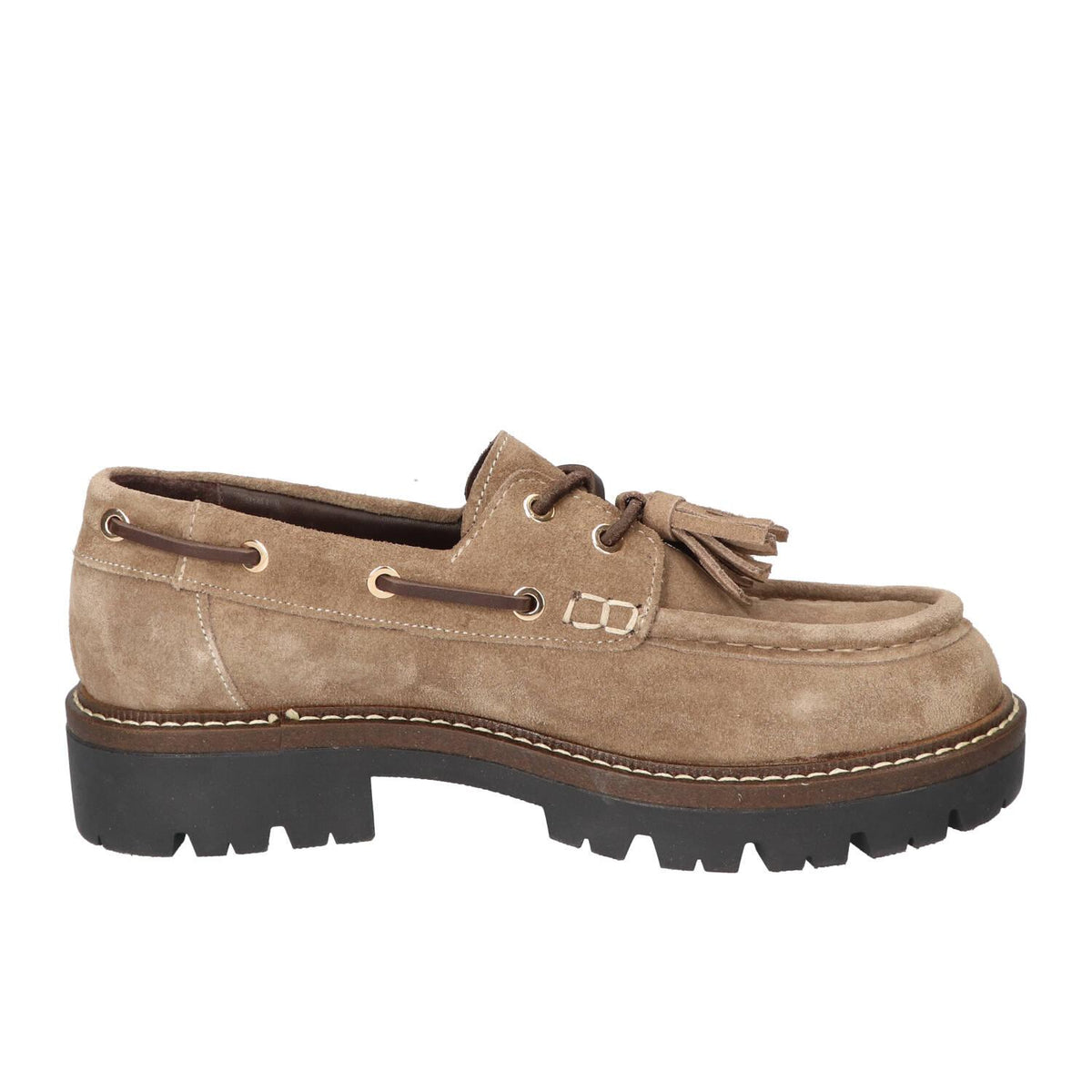 Veterschoenen, Taupe