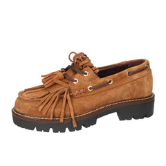 Veterschoenen, Cognac