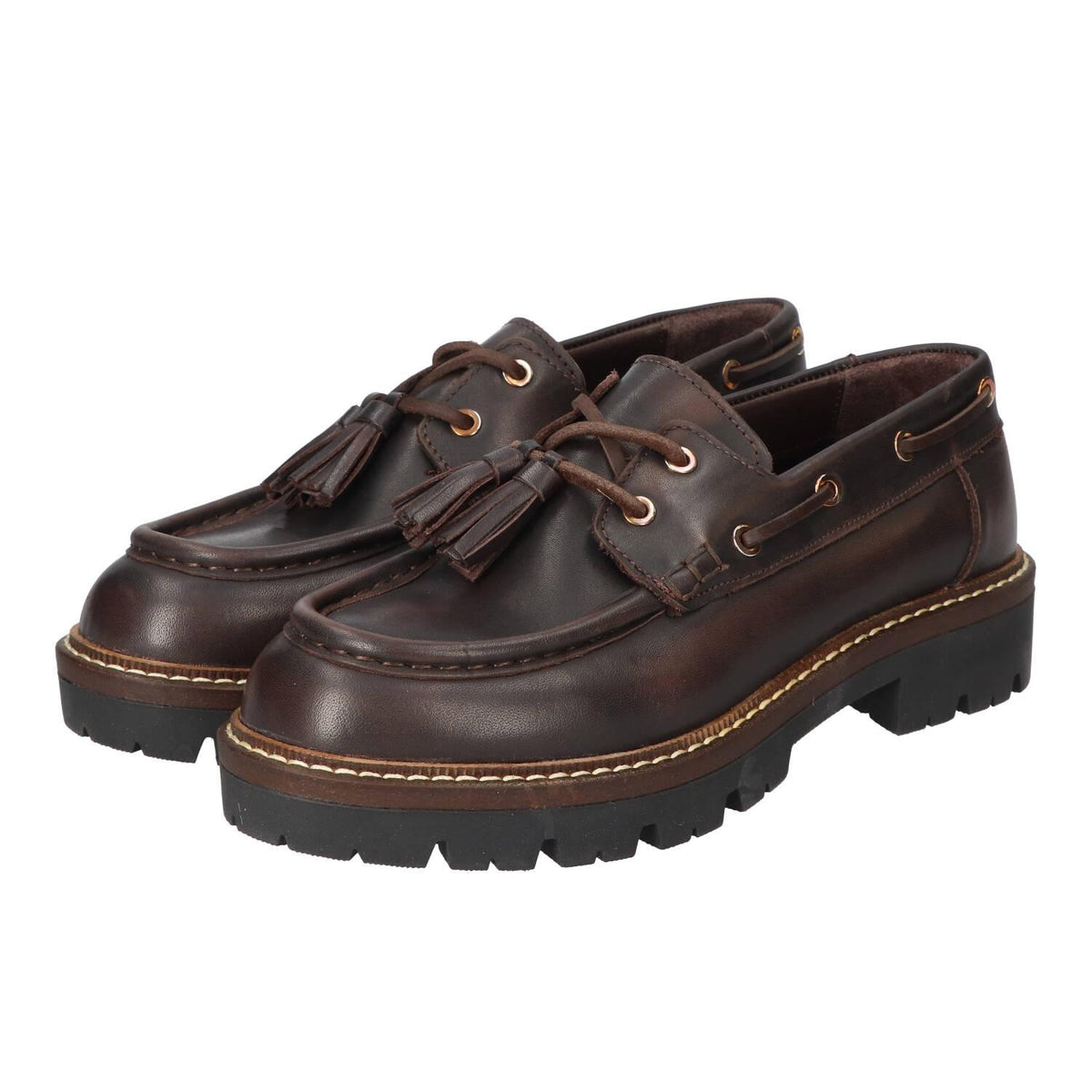 Veterschoenen, Donkerbruin