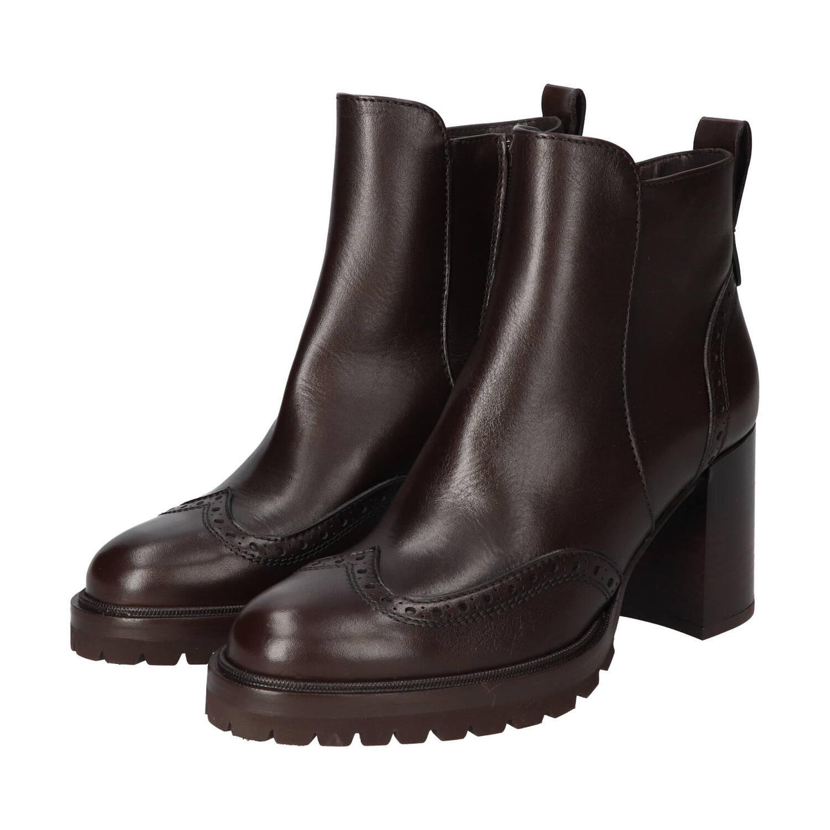 Booties, Donkerbruin