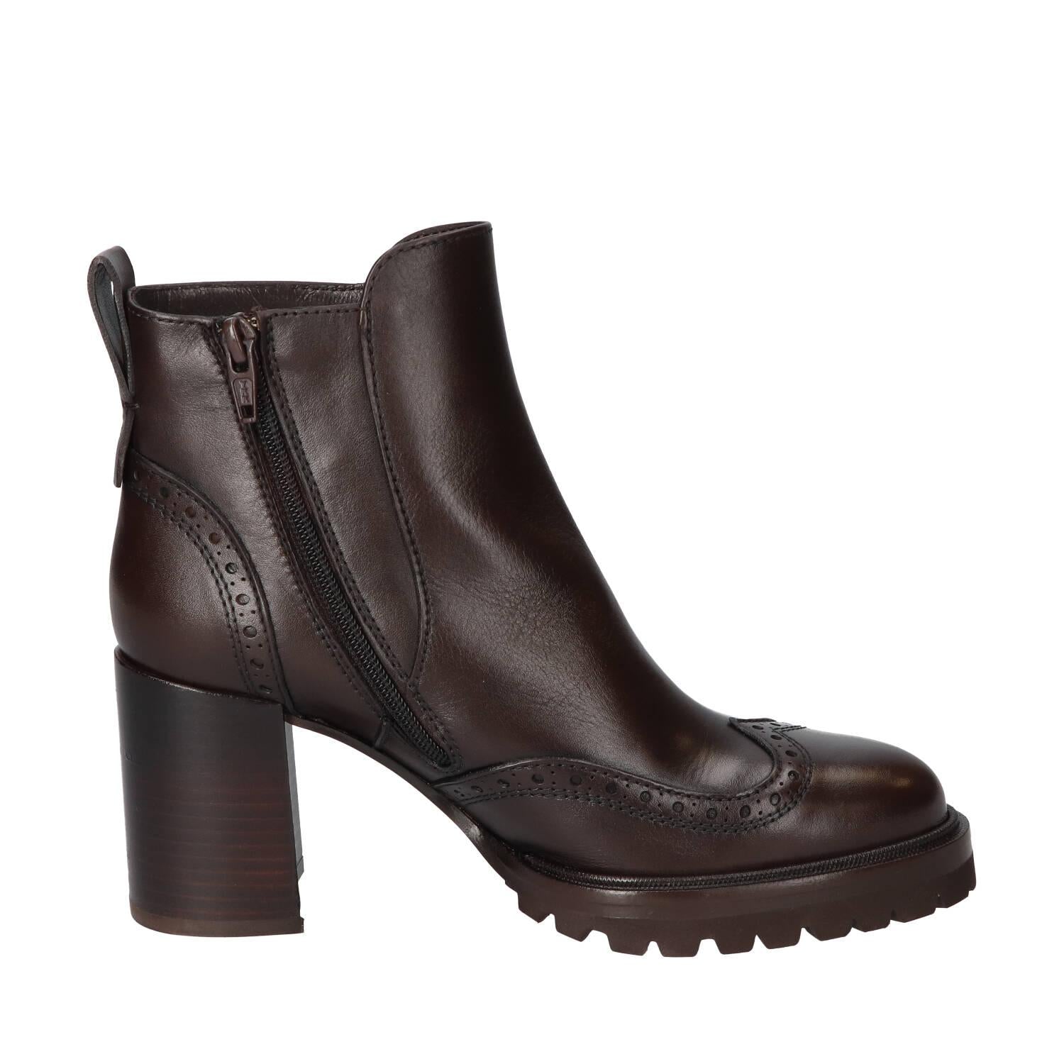 Booties, Donkerbruin