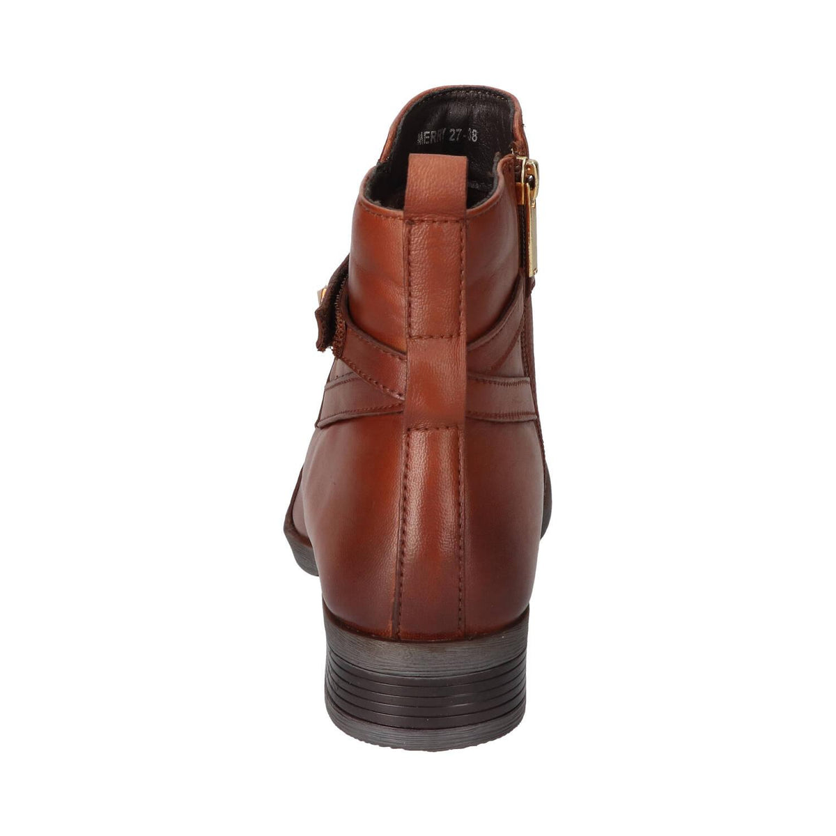 Booties, Cognac