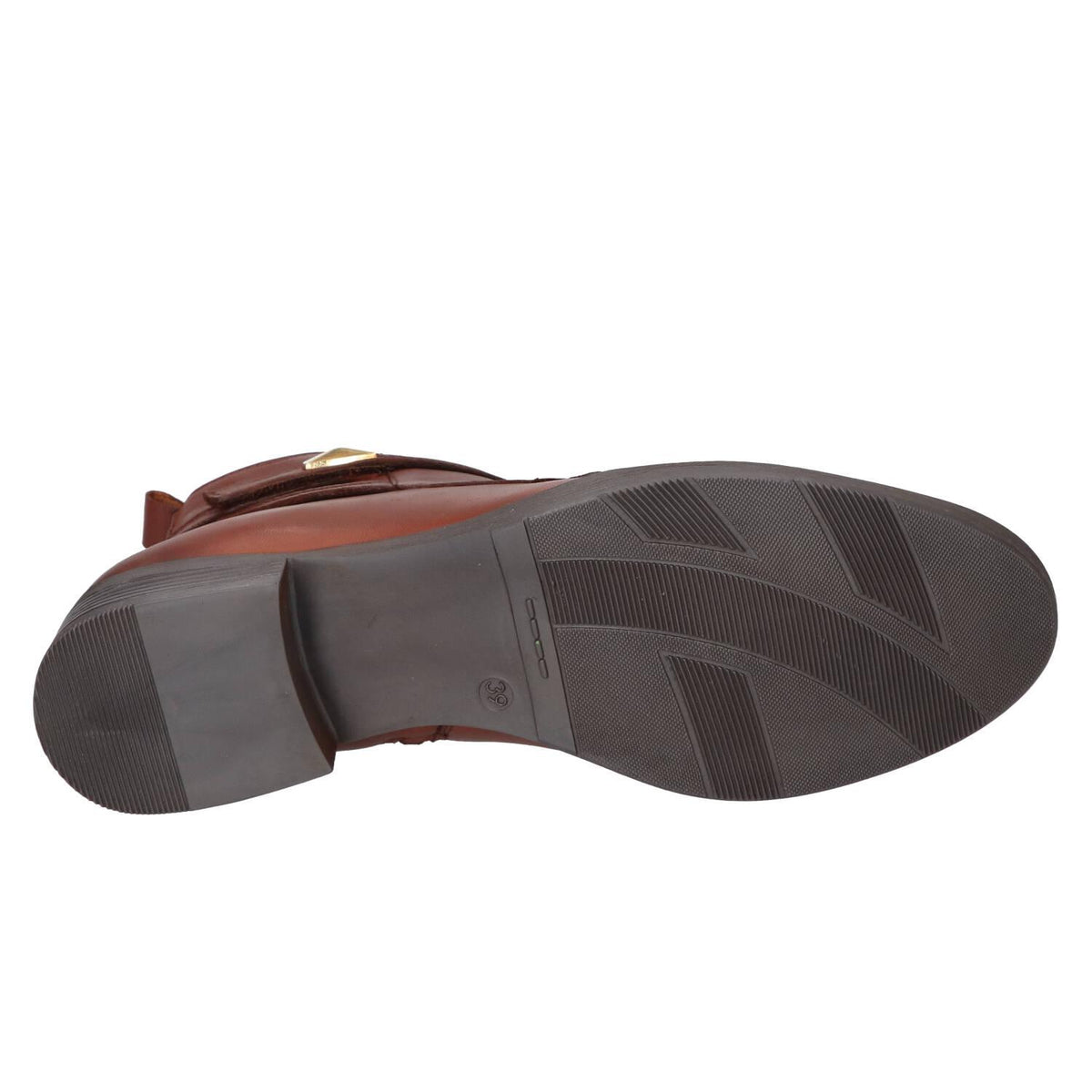 Booties, Cognac