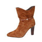 Booties, Cognac