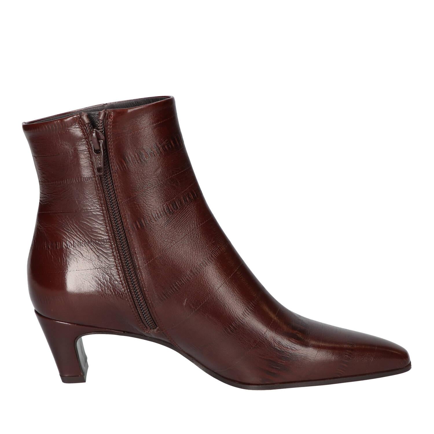 Booties, Donkerbruin