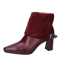 Booties, Bordeaux