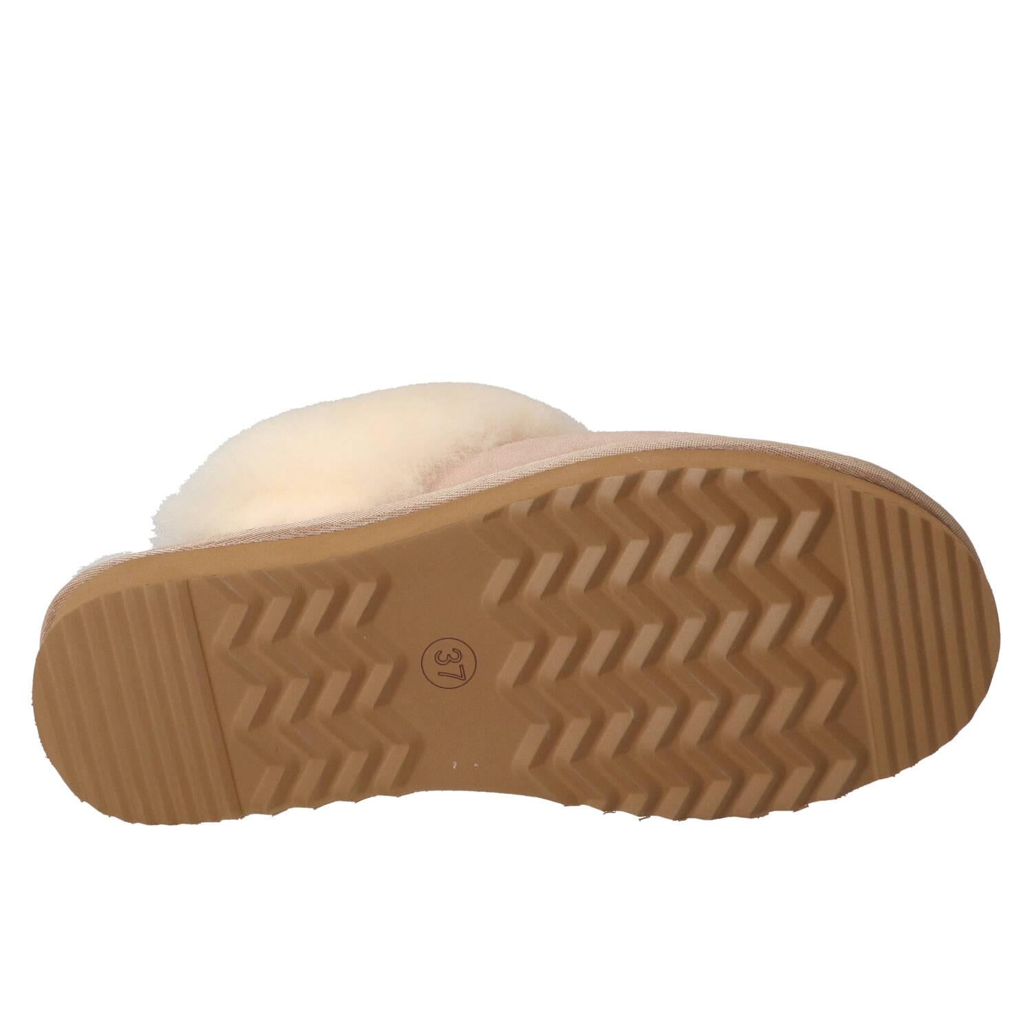 Pantoffels, Lichtbeige