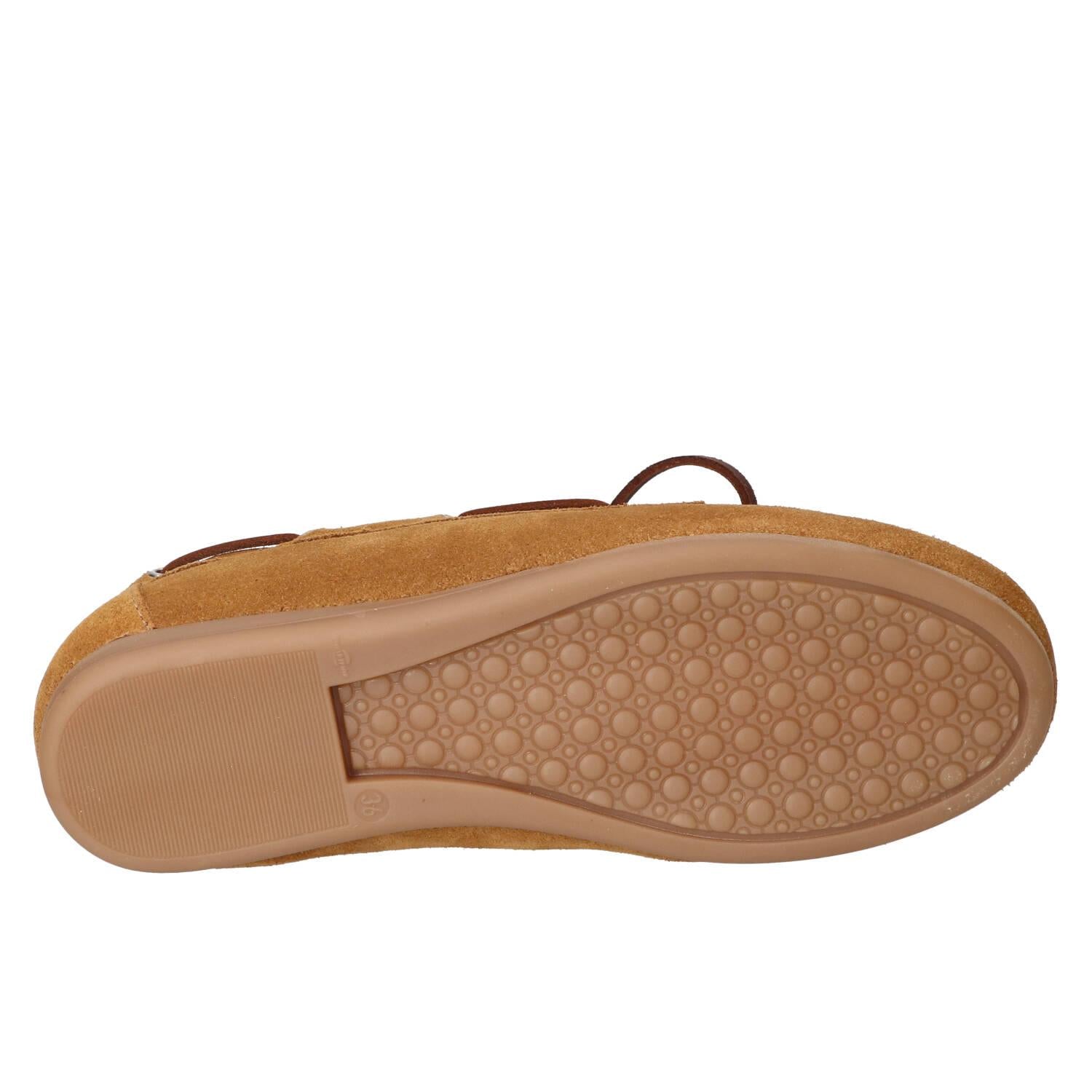 Veterschoenen, Lichtbeige
