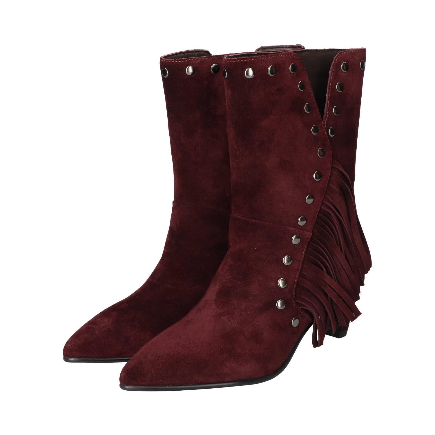 Booties, Bordeaux