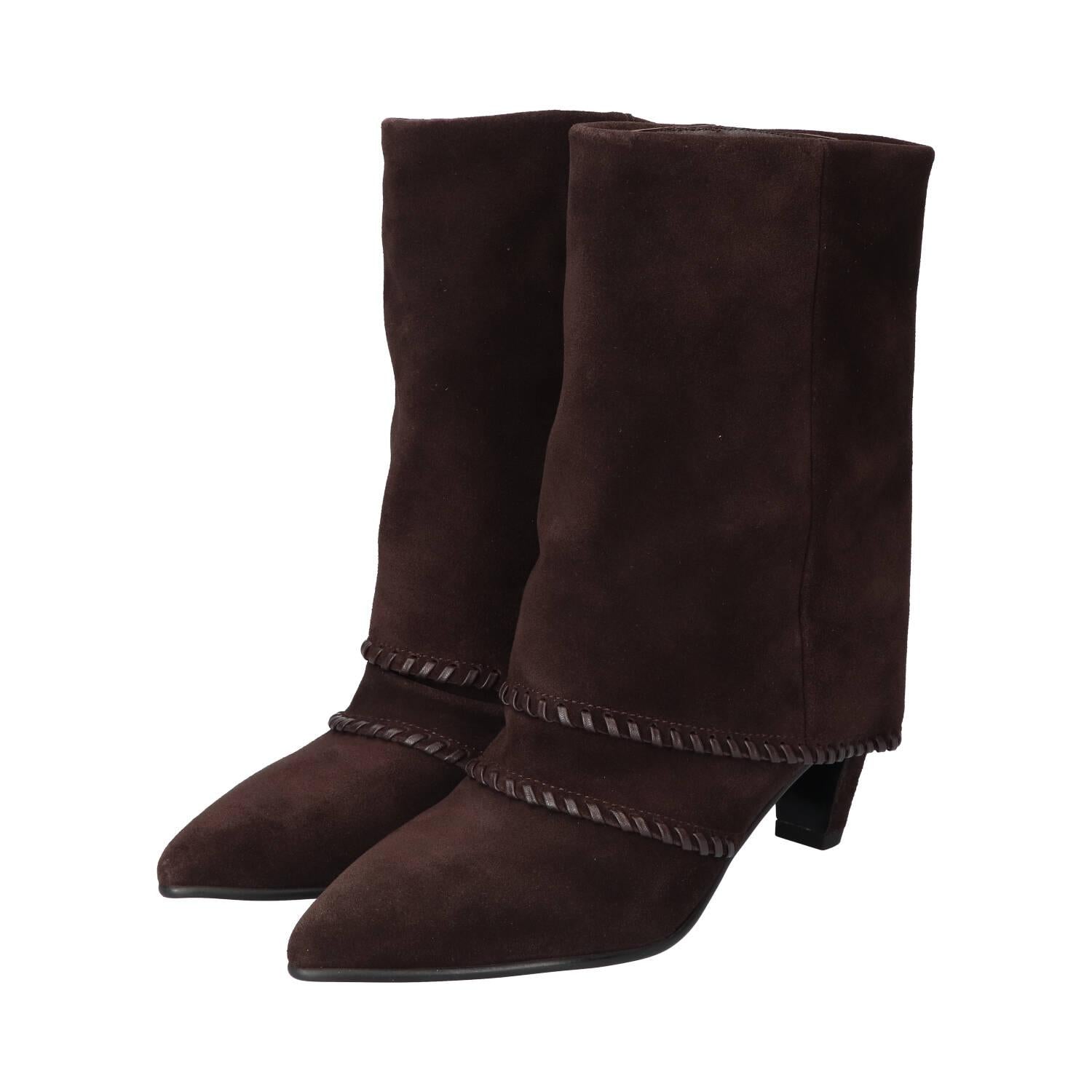 Booties, Donkerbruin