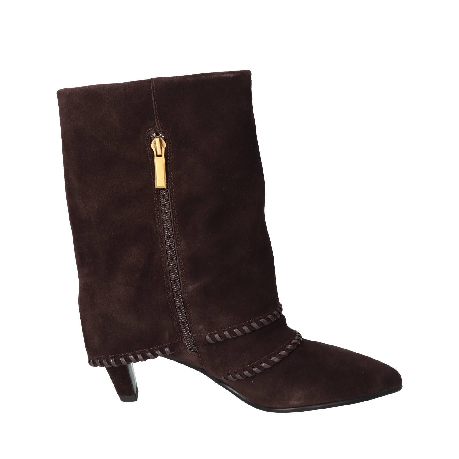 Booties, Donkerbruin