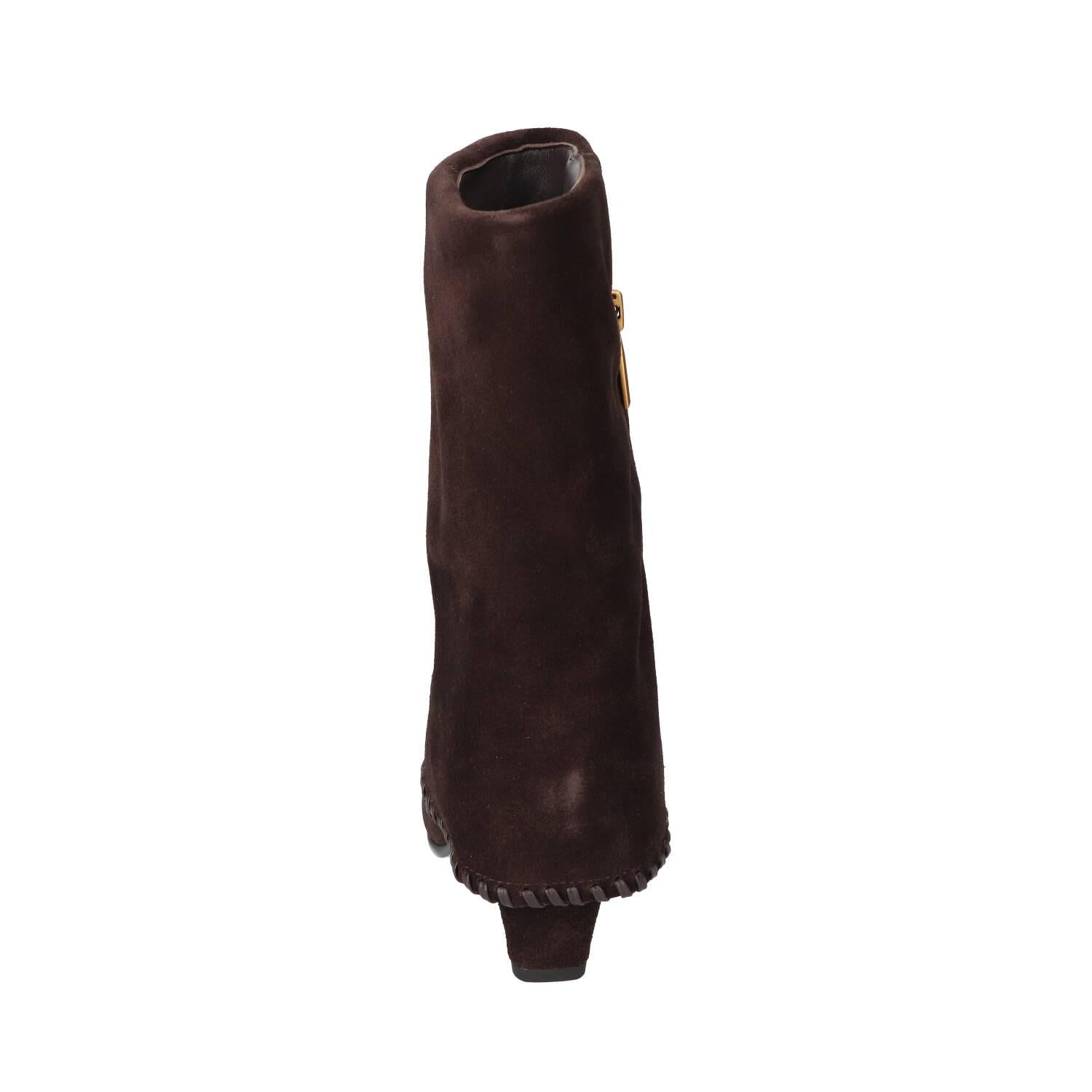 Booties, Donkerbruin