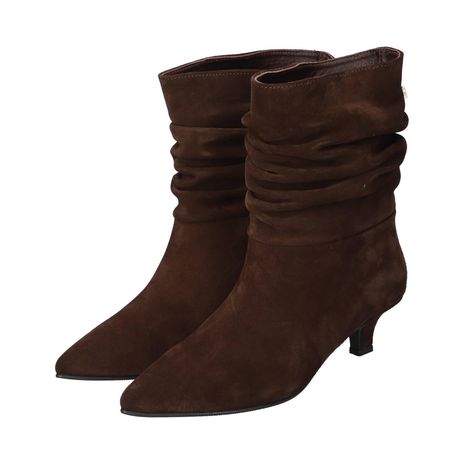 Booties, Donkerbruin