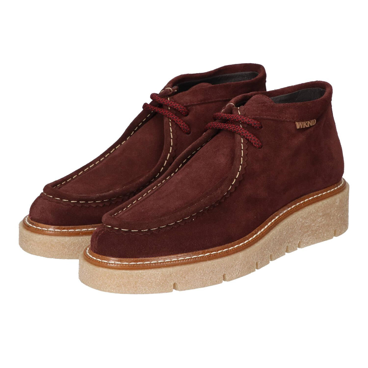 Veterschoenen, Bordeaux