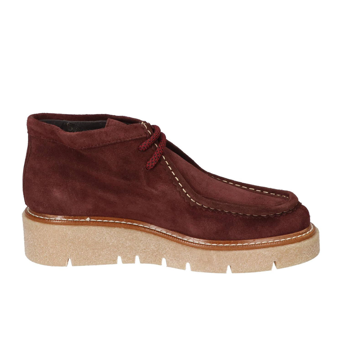 Veterschoenen, Bordeaux