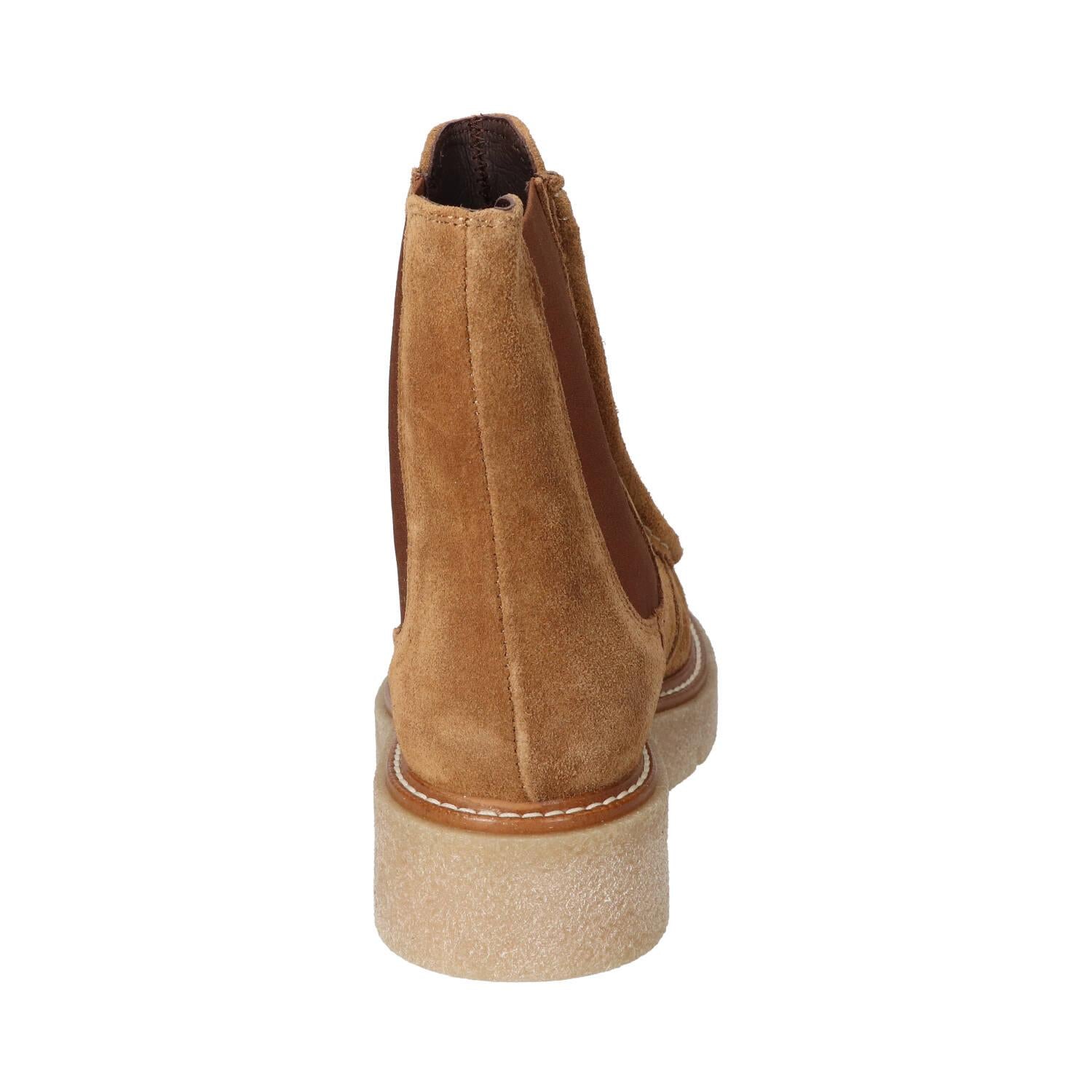 Booties, Cognac