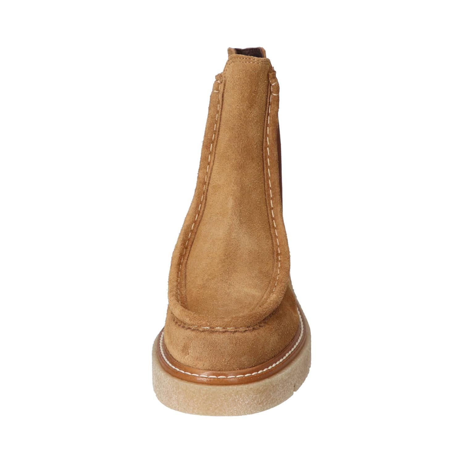 Booties, Cognac