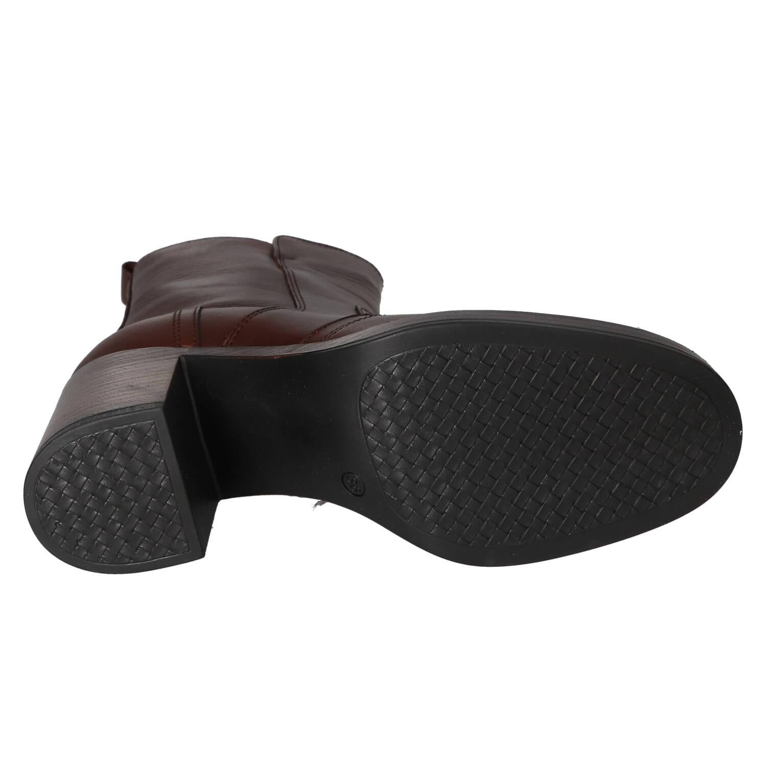 Booties, Donkerbruin