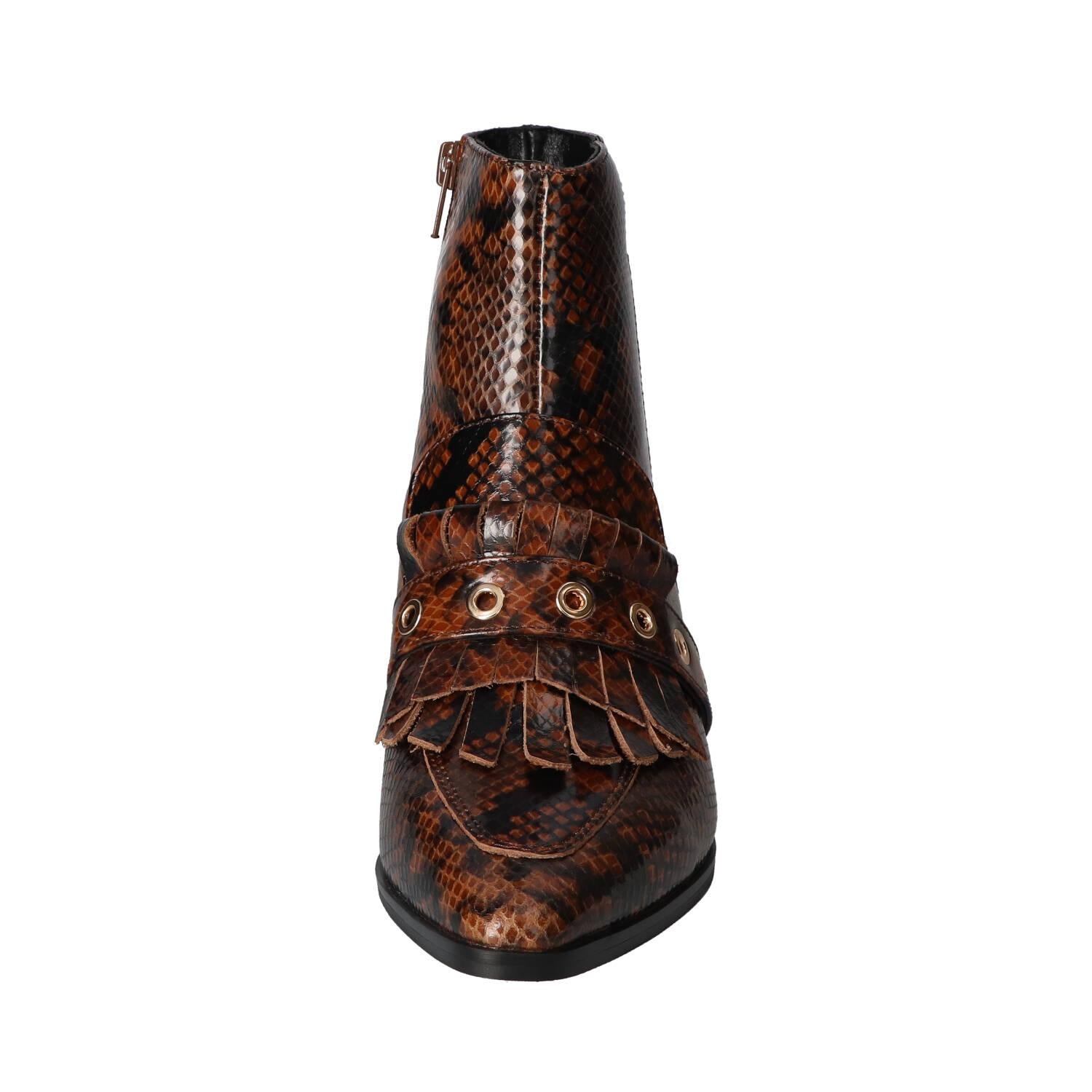 Booties, Donkerbruin