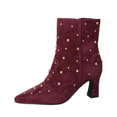Booties, Bordeaux